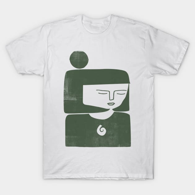 Olive T-Shirt by The Printable Studio